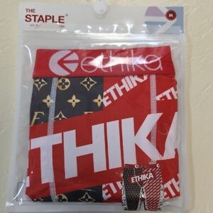 Zumiez Red and Gray Boxer Briefs